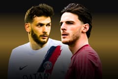 Khvicha Kvaratskhelia, Declan Rice