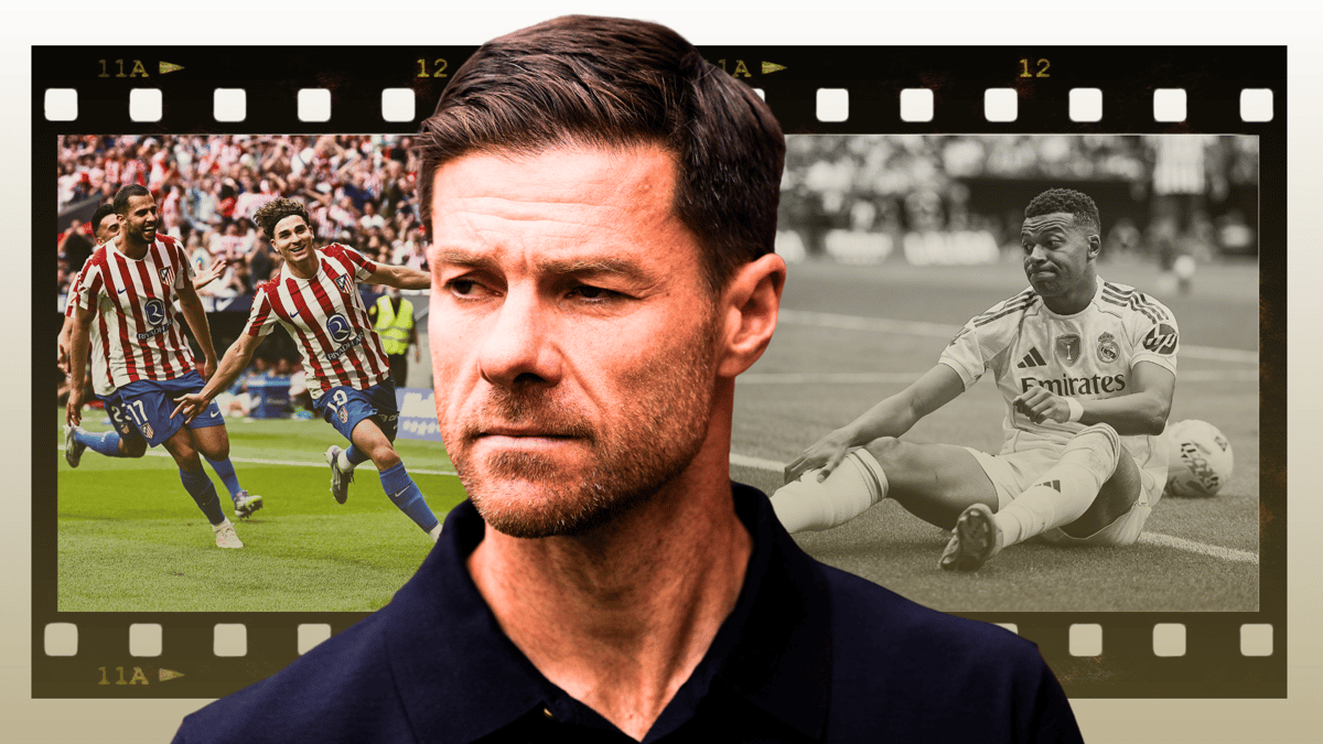 Xabi Alonso, Atletico Madrid v Real Madrid