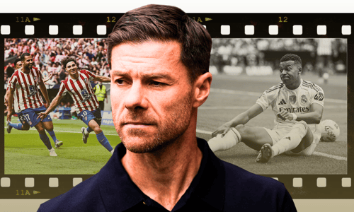Xabi Alonso, Atletico Madrid v Real Madrid