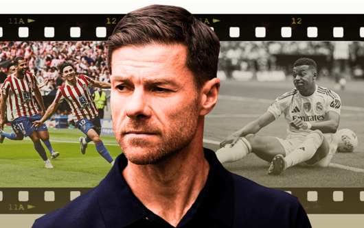 Xabi Alonso, Atletico Madrid v Real Madrid