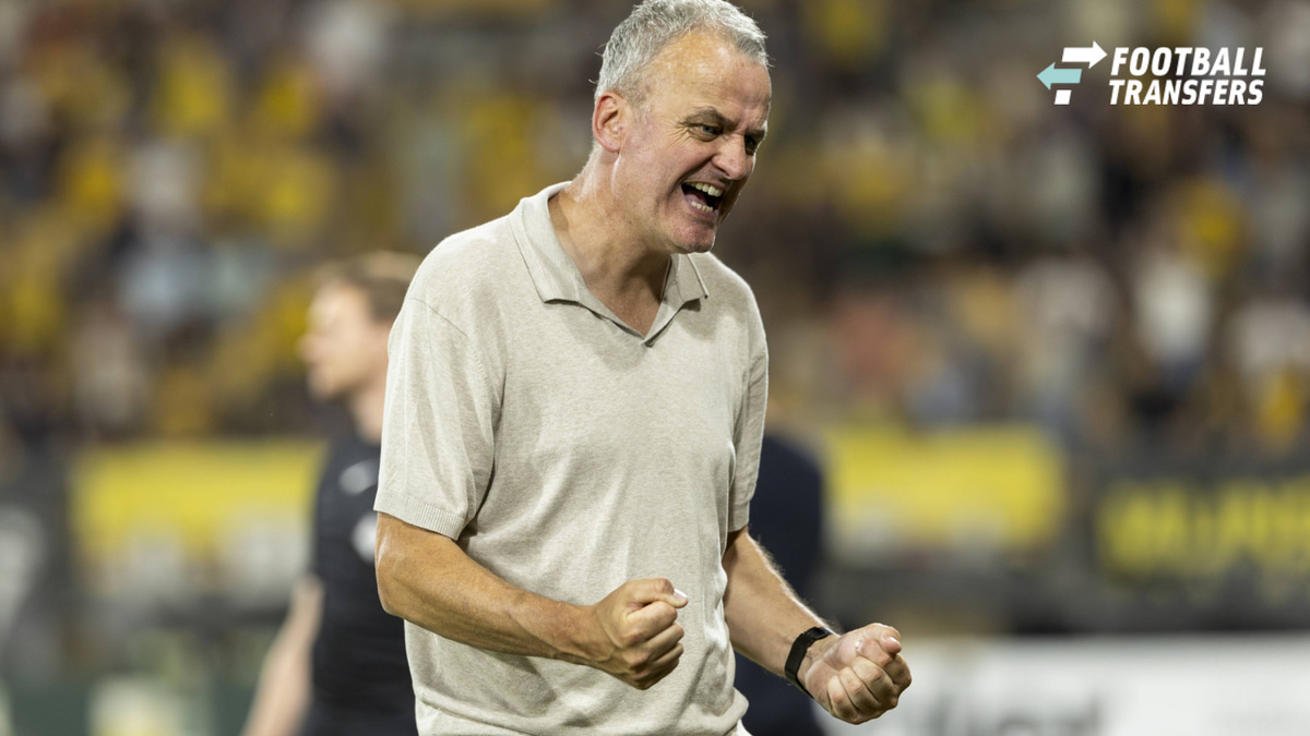 KERKRADE , 14 82026,, Parkstad Limburg Stadium , season 2026 2027 , Dutch Keuken Kampioen Divisie football , match between Roda JC and Helmond Rob Penders Trainer Roda JC Roda JC - Helmond Sport  x205713940x Copyright: