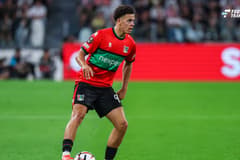 Clement Bischoff of N.E.C. Nijmegen seen in action during UEFA Europa League 2026 27 League Phase - Matchday 1 football match between Juventus FC and N.E.C. Nijmegen. Italy Copyright: xBEAUTIFULxSPORTS Carabellix