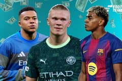 Kylian Mbappé, Erling Haaland, Lamine Yamal