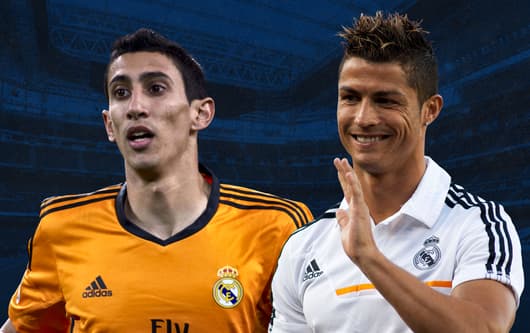 Angel Di Maria, Cristiano Ronaldo, Real Madrid