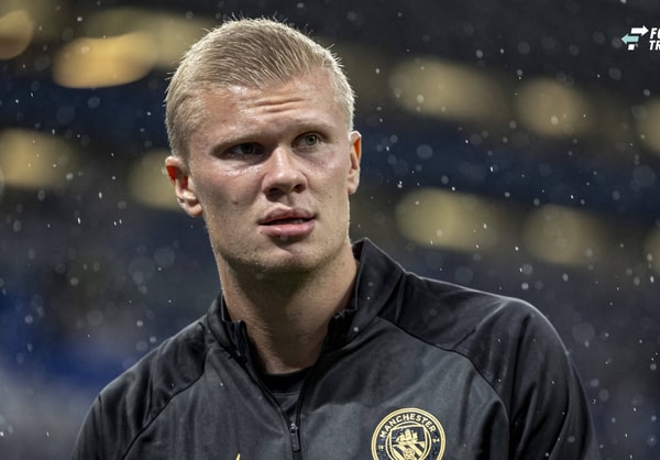 Erling Haaland of Manchester City FC looks on during the UEFA Champions League match between FC Porto vs Manchester City FC at Estádio do Dragão on September 8th,2026 (Photo by Joao Bravo Sports Press Photo) Copyright: xJoaoxBravo SportsxPressxPhoto...
