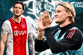 Wout Weghorst, Kasper Dolberg, Ajax
