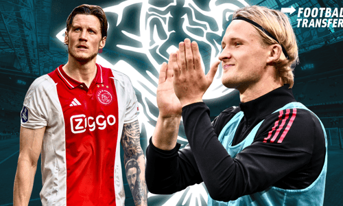 Wout Weghorst, Kasper Dolberg, Ajax