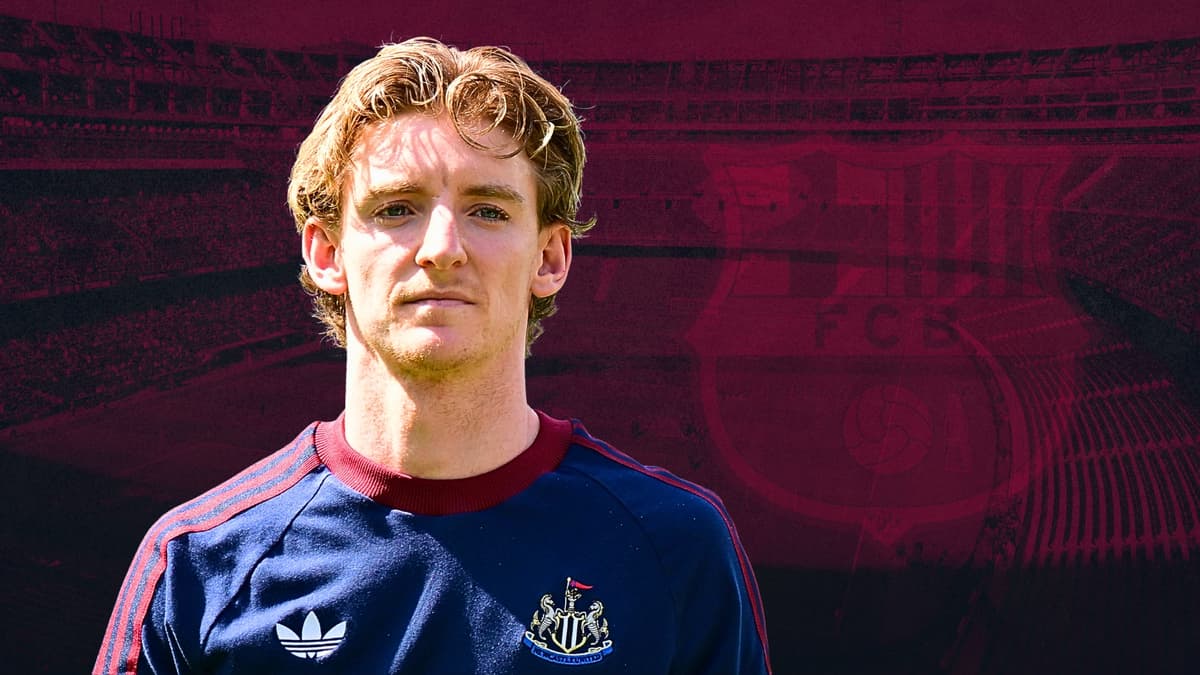 Anthony Gordon is linked with a 'lightning' transfer from Newcastle to Barcelona