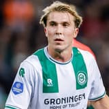 GRONINGEN , 18-09-2026 , Stadium Euroborg , season 2026 2027 , Dutch Eredivisie football , match between FC Groningen and PEC Zwolle , picture shows FC Groningen player Jorg Schreuders Groningen - PEC  x207223498x Copyright: