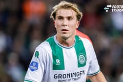 GRONINGEN , 18-09-2026 , Stadium Euroborg , season 2026 2027 , Dutch Eredivisie football , match between FC Groningen and PEC Zwolle , picture shows FC Groningen player Jorg Schreuders Groningen - PEC  x207223498x Copyright: