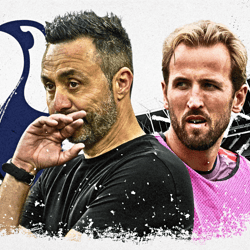 Roberto de Zerbi, Harry Kane, Tottenham