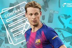 Frenkie de Jong, contract