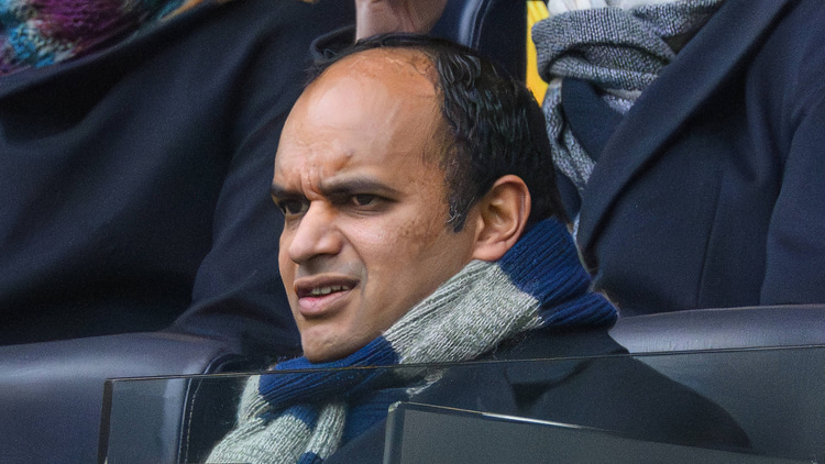 Tottenham Hotspur Chief Executive Vinai Venkatecham