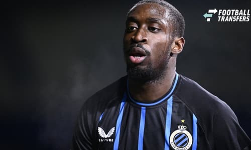 KVC Westerlo v Club Brugge - Jupiler Pro League WESTERLO, BELGIUM - MARCH 14 : Forbs Carlos forward of Club Brugge during the Jupiler Pro League match between KVC Westerlo and Club Brugge on March 14, 2026 in Westerlo, Belgium, 14 03 2026 Westerlo B...