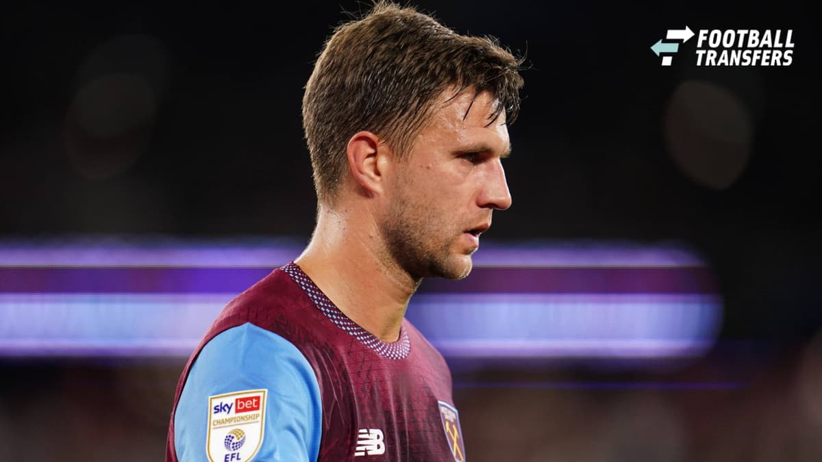 Sky Bet Championship: West Ham United v Wrexham Joel Veltman of West Ham United during the Sky Bet Championship match West Ham United vs Wrexham at London Stadium, London, United Kingdom on 11 September 2026 (Photo by Harvey Murphy News Images) Copy...