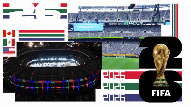 The World Cup will take place in the USA, Canada and Mexico
