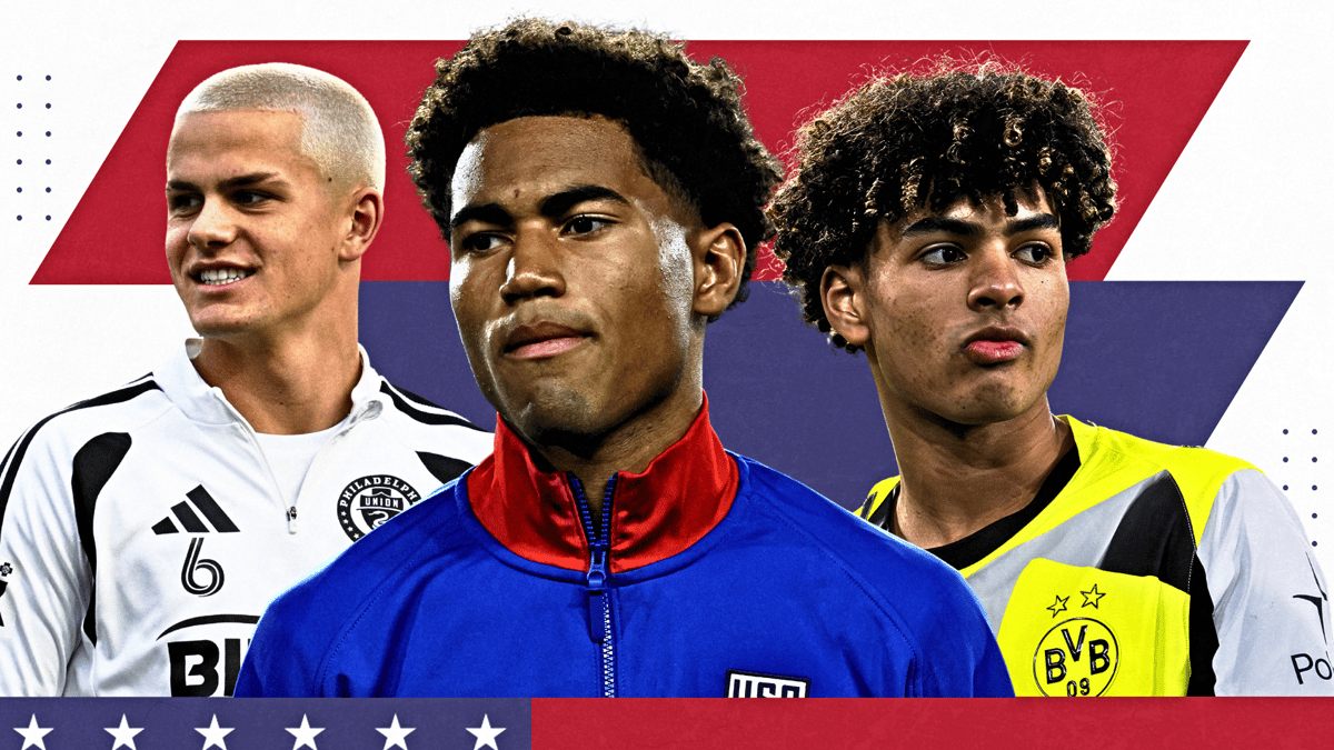 Cavan Sullivan, Zavier Gozo, Mathis Albert, USA