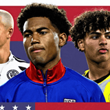 Cavan Sullivan, Zavier Gozo, Mathis Albert, USA