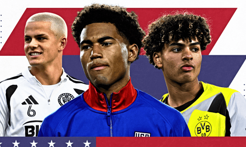 Cavan Sullivan, Zavier Gozo, Mathis Albert, USA