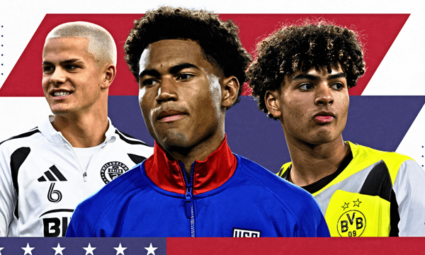 Cavan Sullivan, Zavier Gozo, Mathis Albert, USA