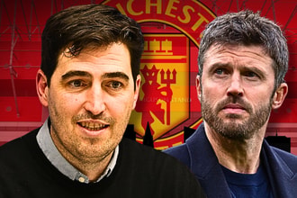 Andoni Iraola, Michael Carrick, Man Utd