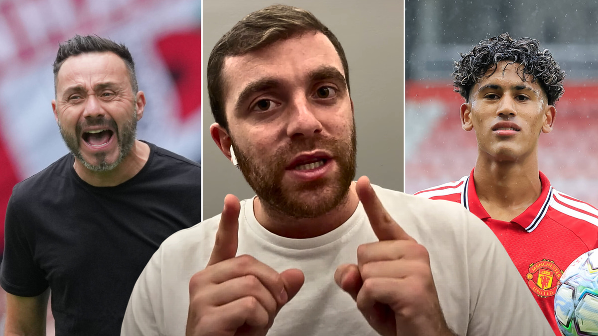 Fabrizio Romano, Roberto De Zerbi, JJ Gabriel