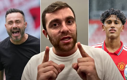 Fabrizio Romano, Roberto De Zerbi, JJ Gabriel