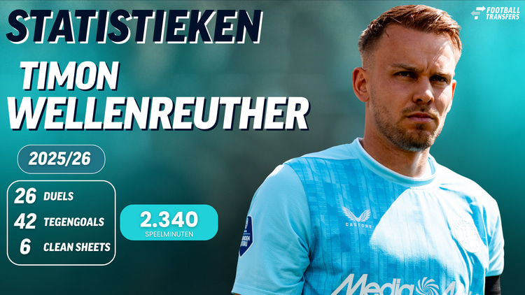Timon Wellenreuther hield op 19 oktober voor het laatst de nul namens Feyenoord.