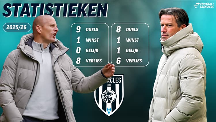 Onder Ernest Faber is het niet bepaald beter gegaan bij Heracles Almelo.