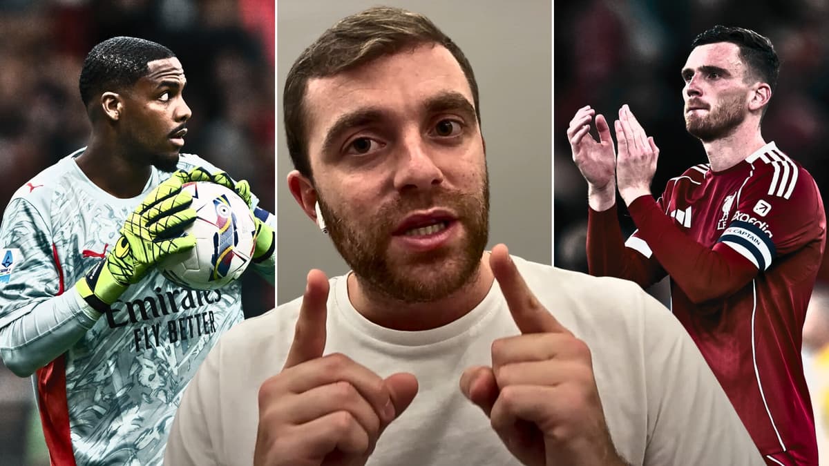 Fabrizio Romano, Mike Maignan, Andy Robertson