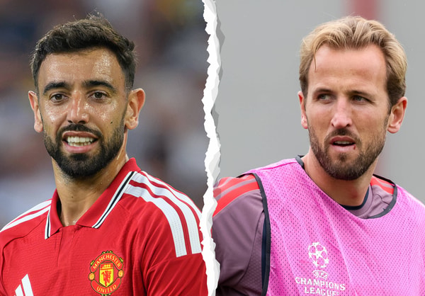 Bruno Fernandes, Harry Kane