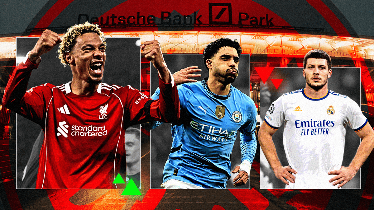 Hugo Ekitike, Omar Marmoush, Luka Jovic, Eintracht Frankfurt