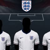 England mystery front three