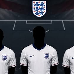 England mystery front three
