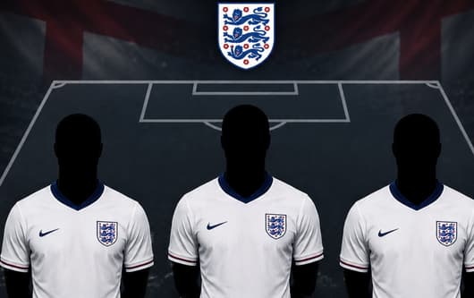 England mystery front three
