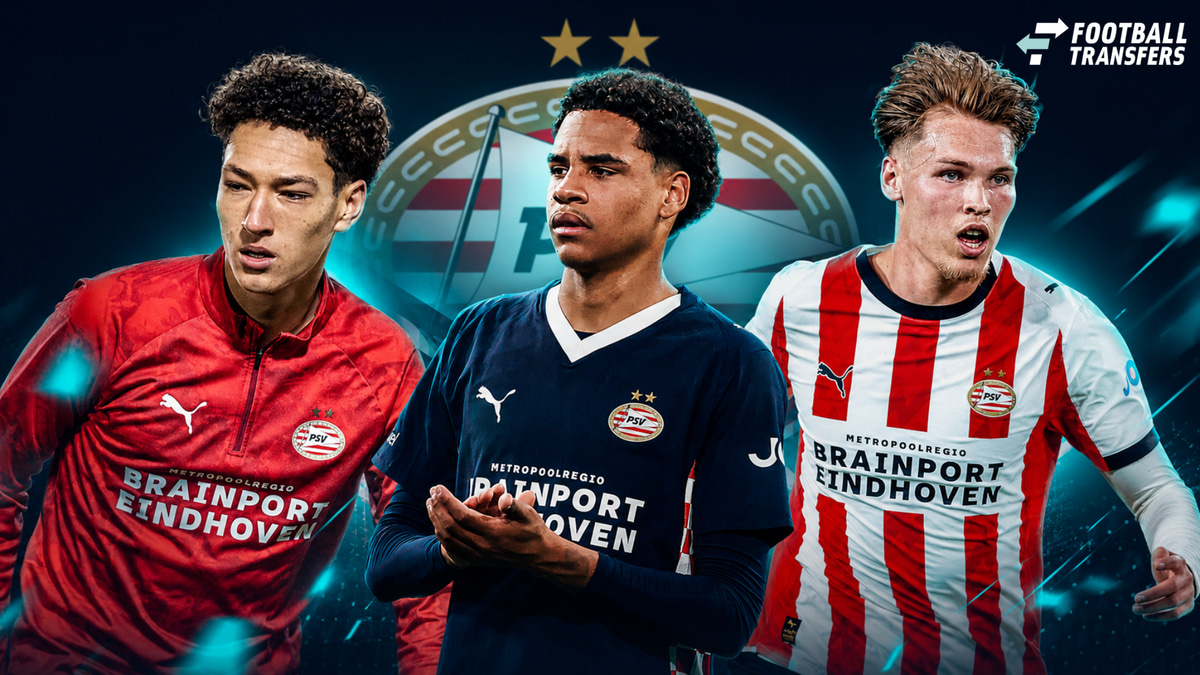 PSV, Joel van den Berg, Noah Fernandez, Fabian Merién