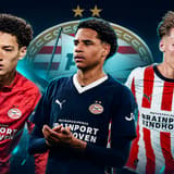 PSV, Joel van den Berg, Noah Fernandez, Fabian Merién