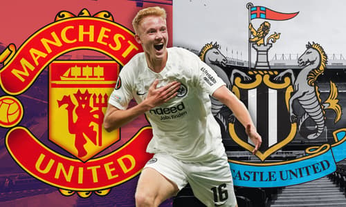 Hugo Larsson, Man Utd, Newcastle, Frankfurt