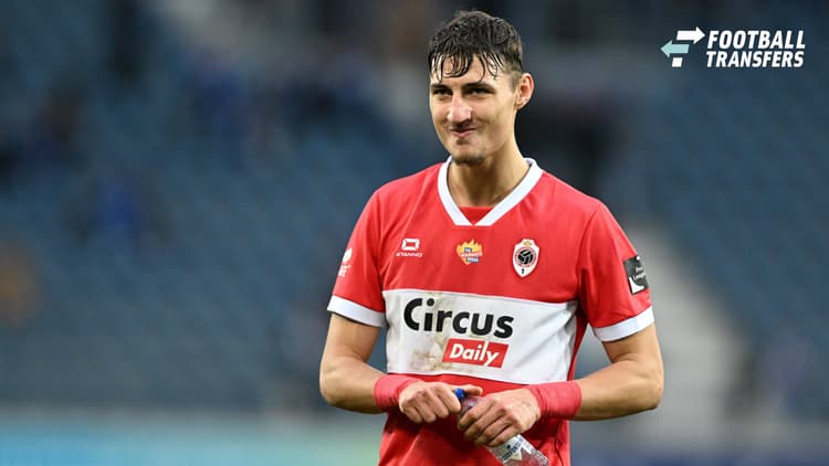 Rosen Bozhinov als speler van Royal Antwerp.
