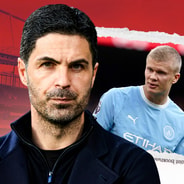 Mikel Arteta, Erling Haaland, Arsenal
