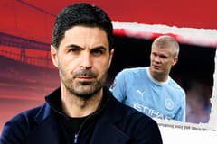 Mikel Arteta, Erling Haaland, Arsenal