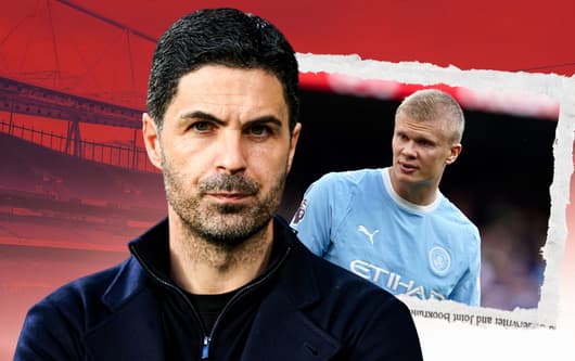 Mikel Arteta, Erling Haaland, Arsenal