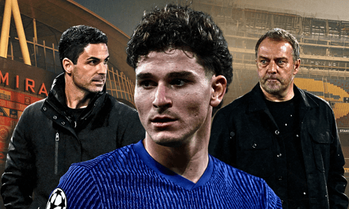 Mikel Arteta, Julian Alvarez, Hansi Flick