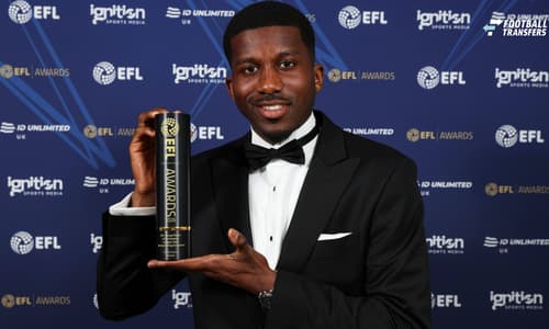Daniel Kanu of Walsall EFL Awards, Football, Grosvenor House, London, UK - 19 Apr 2026London Grosvenor House United Kingdom EDITORIAL USE ONLY No use with unauthorised audio, video, data, fixture lists, club league logos or live services. Online in-...