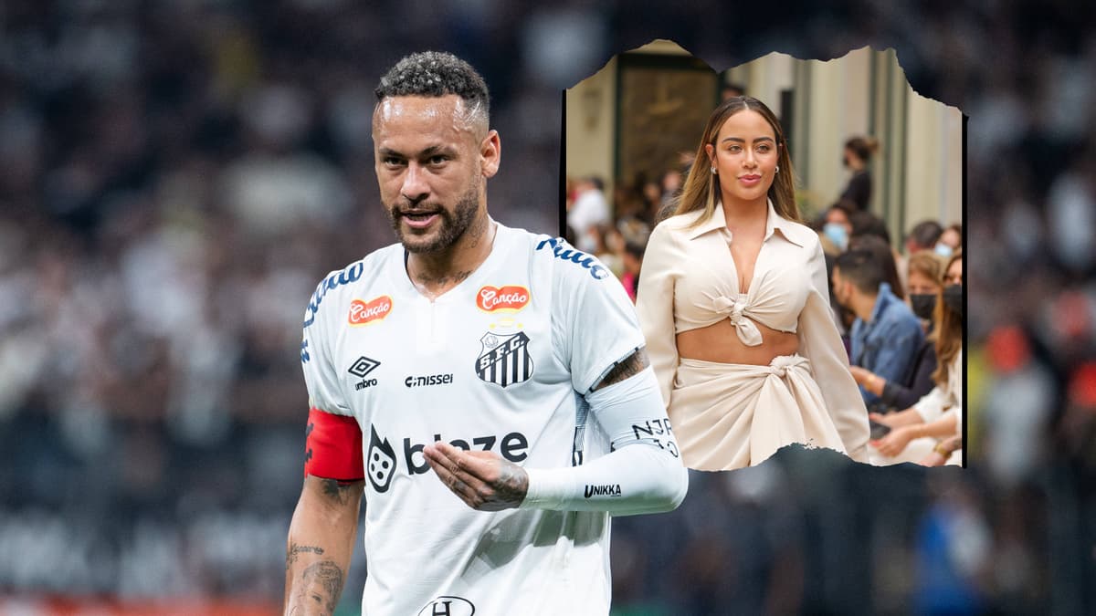 Neymar and sister Rafaella Santos