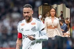 Neymar and sister Rafaella Santos