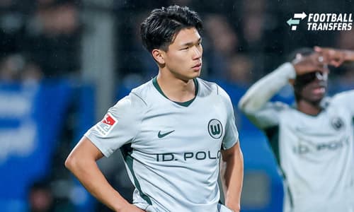 October 23, 2026, Soccer, VfL Bochum vs. VfL Wolfsburg, 2. Bundesliga, Matchday 9, Vonovia Ruhrstadion, 2026–27 Season: Kento Shiogai (VfL Wolfsburg 07) Disappointed—Disappointment after goal disallowed by VAR following video review. DFB regulations...