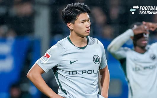 October 23, 2026, Soccer, VfL Bochum vs. VfL Wolfsburg, 2. Bundesliga, Matchday 9, Vonovia Ruhrstadion, 2026–27 Season: Kento Shiogai (VfL Wolfsburg 07) Disappointed—Disappointment after goal disallowed by VAR following video review. DFB regulations...