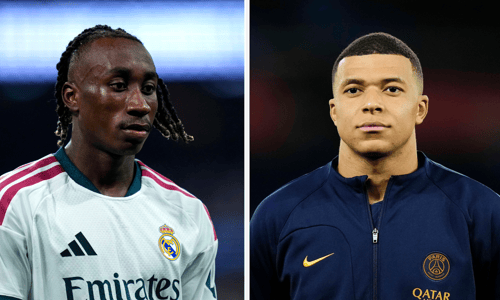 Yan Diomande, Kylian Mbappe