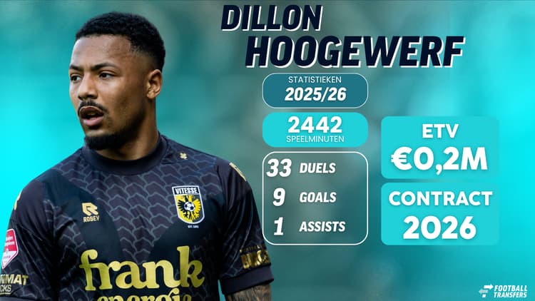 Dillon Hoogewerf bij Vitesse